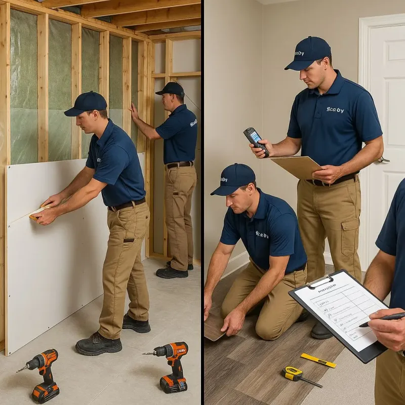 Repairs and Reconstruction process in Haslet, TX