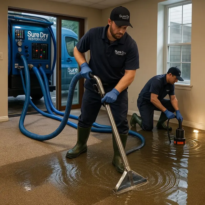 Water Extraction and Removal process in Haslet, TX